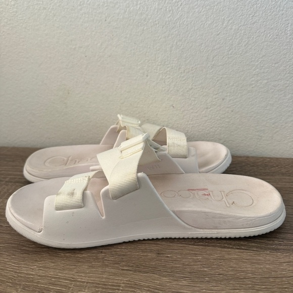 Chaco Women's Chillos Slide, White, Size 11 - Picture 3 of 6